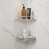 Avilo Instant Corner Shelf, Pack of 2 – No-Drilling Corner Shelving