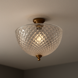 Avilo Crystal Effect Light Shade – Elegant Cover for Bare Bulb Light Fittings