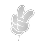 Yellowpop Disney glove peace LED neon sign