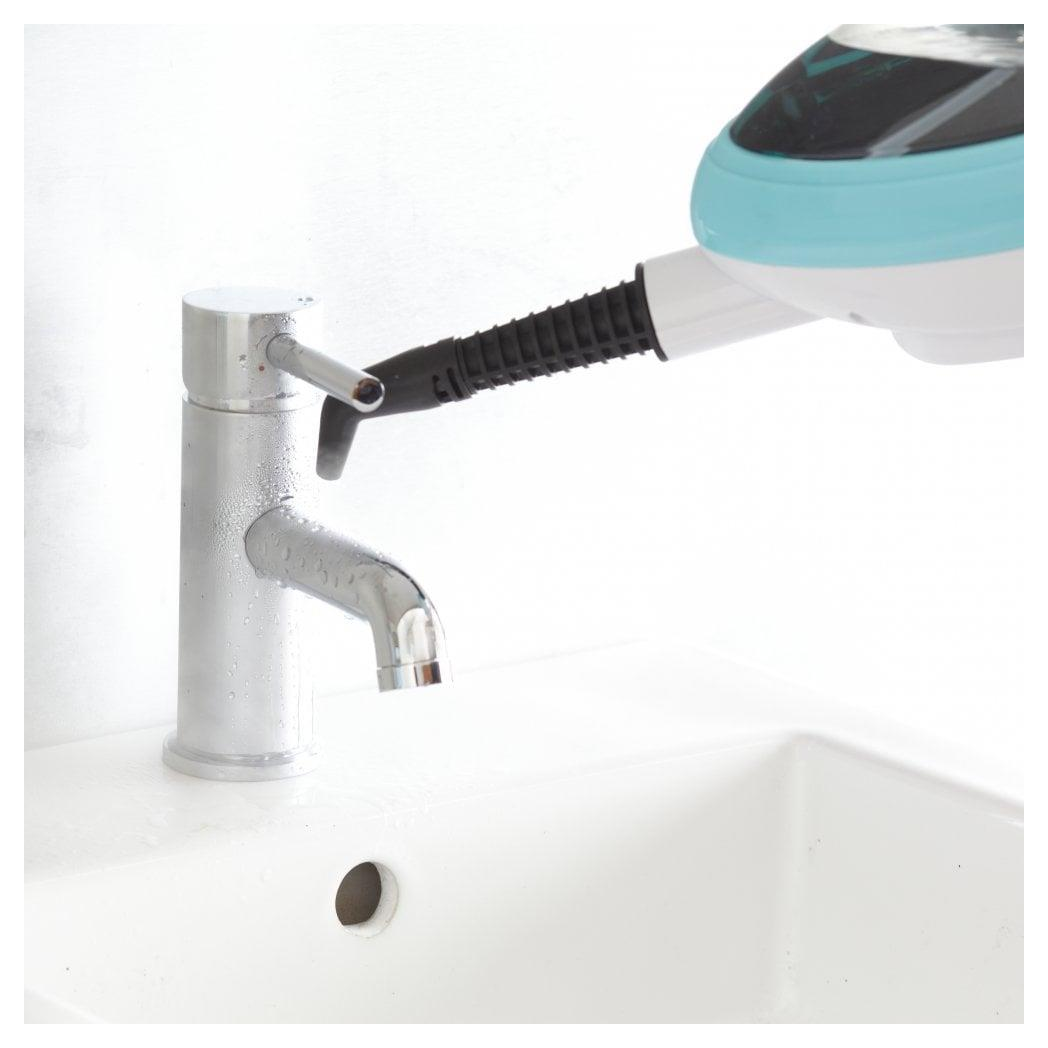 Neo 10-in-1 Steam Mop & Handheld Steamer – 1500W, 400ml Tank, Dark Grey & Copper