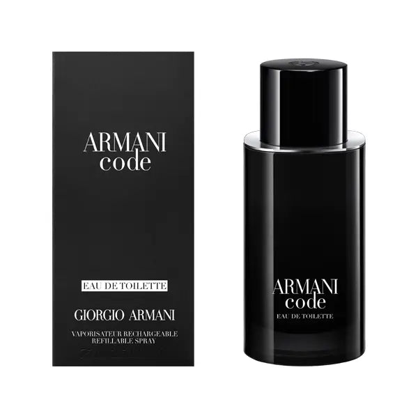 Giorgio Armani Armani Code Man Eau de Toilette Spray 75ml – Fresh & Citrus, Woody Fragrance for Men