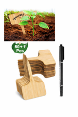 Avilo Plant Sign Set of 50 with Pen – Easy Labels for Seedlings and Plants