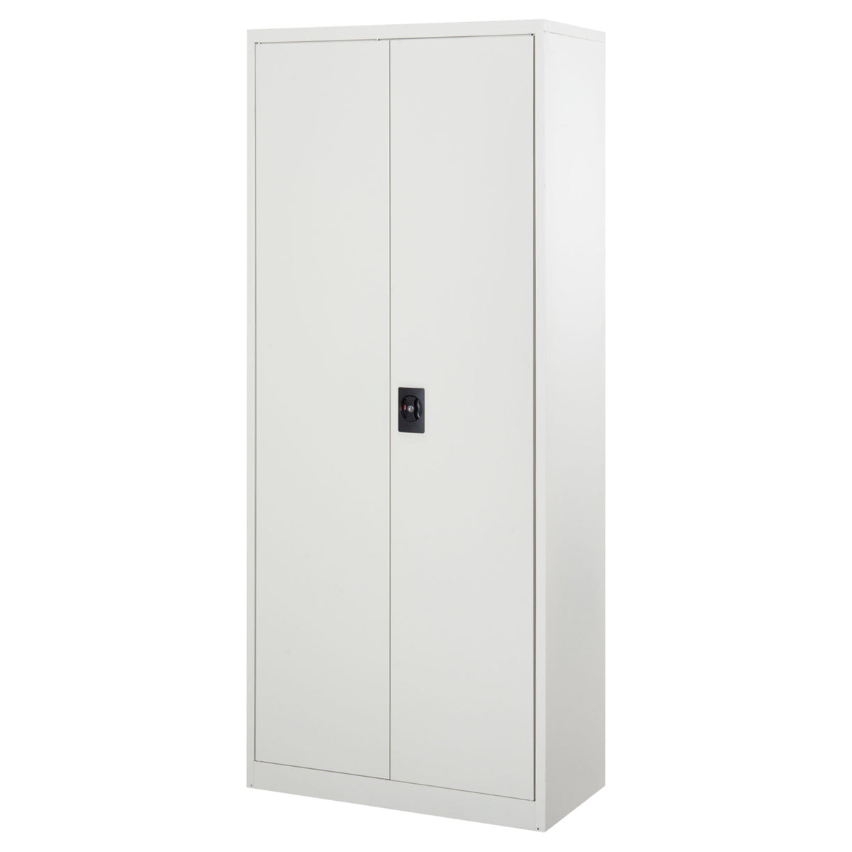 Vinsetto Lockable Metal Filing Cabinet with 2 Doors & 4 Adjustable Shelves – Tall 175cm Office Storage