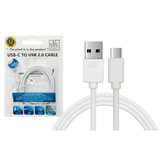 GVC USB to Type-C Cable 1m – Reversible Charging & Syncing Lead for Phone & Pad