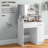 AIYAPLAY Kids Dressing Table anti-tipping design detail