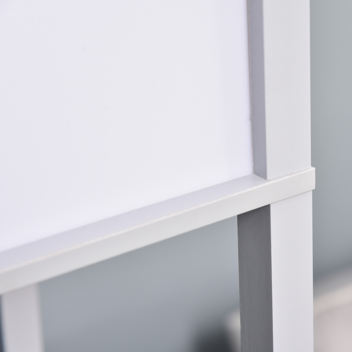 Storage Shelf Floor Lamp – Grey
