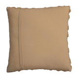 Artisan Furniture Zig-Zag Embossed Cushion Set of 2 with Zip Fastening and Hollowfibre Filling, Mustard