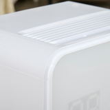 HOMCOM Portable Dehumidifier 12L/Day with 2000ml Tank – Quiet Damp Control for Home & Laundry Room