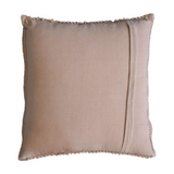 Artisan Furniture Alda Cushion Set of 2 – Zig-Zag Design Scatter Cushions with Plump Filling, Cream