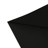 Outsunny 2 x 3m Rectangular Garden Parasol with Crank Handle & Tilt, UV Resistant – Patio Sunshade, Black