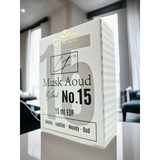 Livfragrance Blend No.15 Musk Aoud Eau de Parfum Oil-Based Musk, Oud & Rose Travel Fragrance 15ml – Musky, Oud Fragrance, Unisex