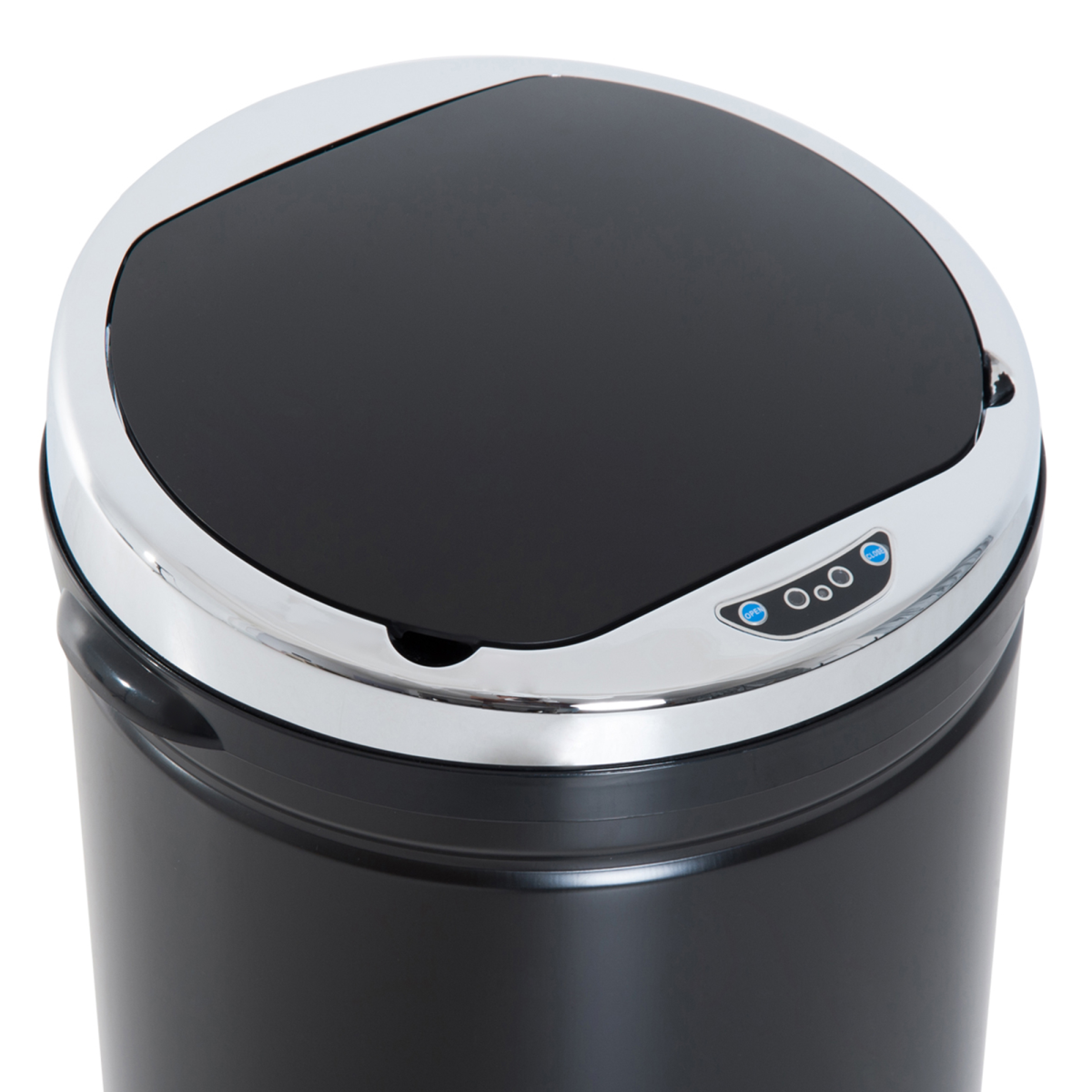 HOMCOM 42L Stainless Steel Sensor Kitchen Bin with Removable Inner Bucket – Black