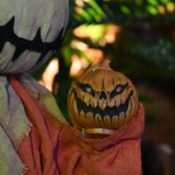 HOMCOM 80cm Outdoor Halloween Witch Prop Decoration with Light Up Eyes