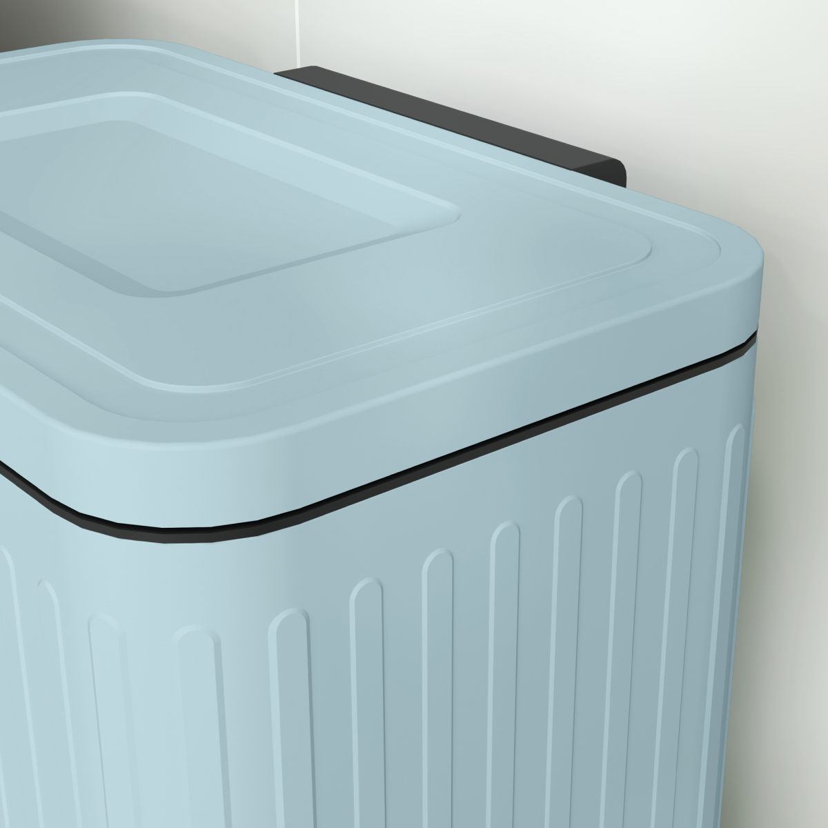 HOMCOM 2 x 20L Double Pedal Bin with Soft-Close Lids – Rubbish & Recycling Kitchen Bin, Light Green