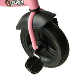 HOMCOM Toddler Tricycle with Metal Frame, Adjustable Seat and Splash Guard – Kids Trike, Pink