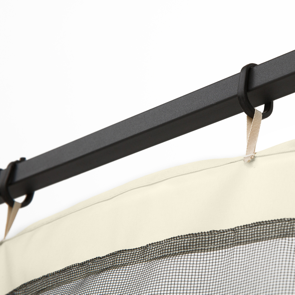 Outsunny 4-Panel Gazebo Mesh Netting with Zips, 352 x 207cm – Universal Replacement Screen Walls