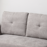 HOMCOM L-Shaped Sofa Bed side view