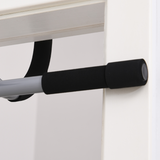 HOMCOM Doorway Pull Up Bar with Padded Handles, No-Screw Fit – Home Gym Chin Up, Push Up & Sit Up Bar