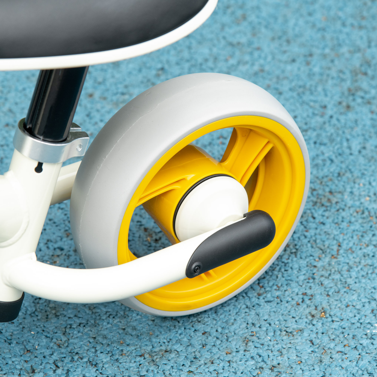 AIYAPLAY 8" Baby Balance Bike with Adjustable Seat & Puncture-Free EVA Wheels – Toddler Ride-On, Orange