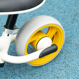 AIYAPLAY 8" Baby Balance Bike with Adjustable Seat & Puncture-Free EVA Wheels – Toddler Ride-On, Orange