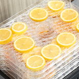 HOMCOM 5-Tier Stainless Steel Food Dehydrator with Timer & LCD – 245W for Fruit, Veg and Jerky