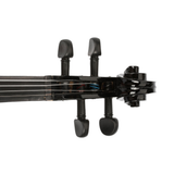 New 3/4 Acoustic Violin Set with Case, Bow & Rosin – Beginner Violin for Kids Aged 9-12, Black
