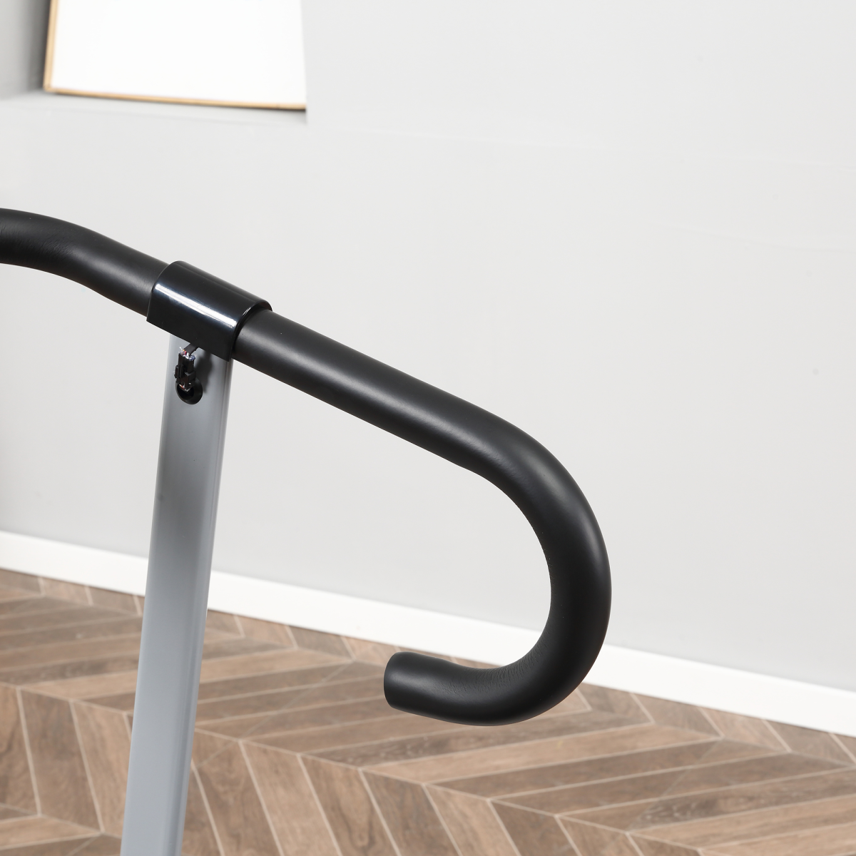 HOMCOM 1.25HP Motorised Folding Treadmill with LCD Display, up to 10 km/h – Home Running Machine