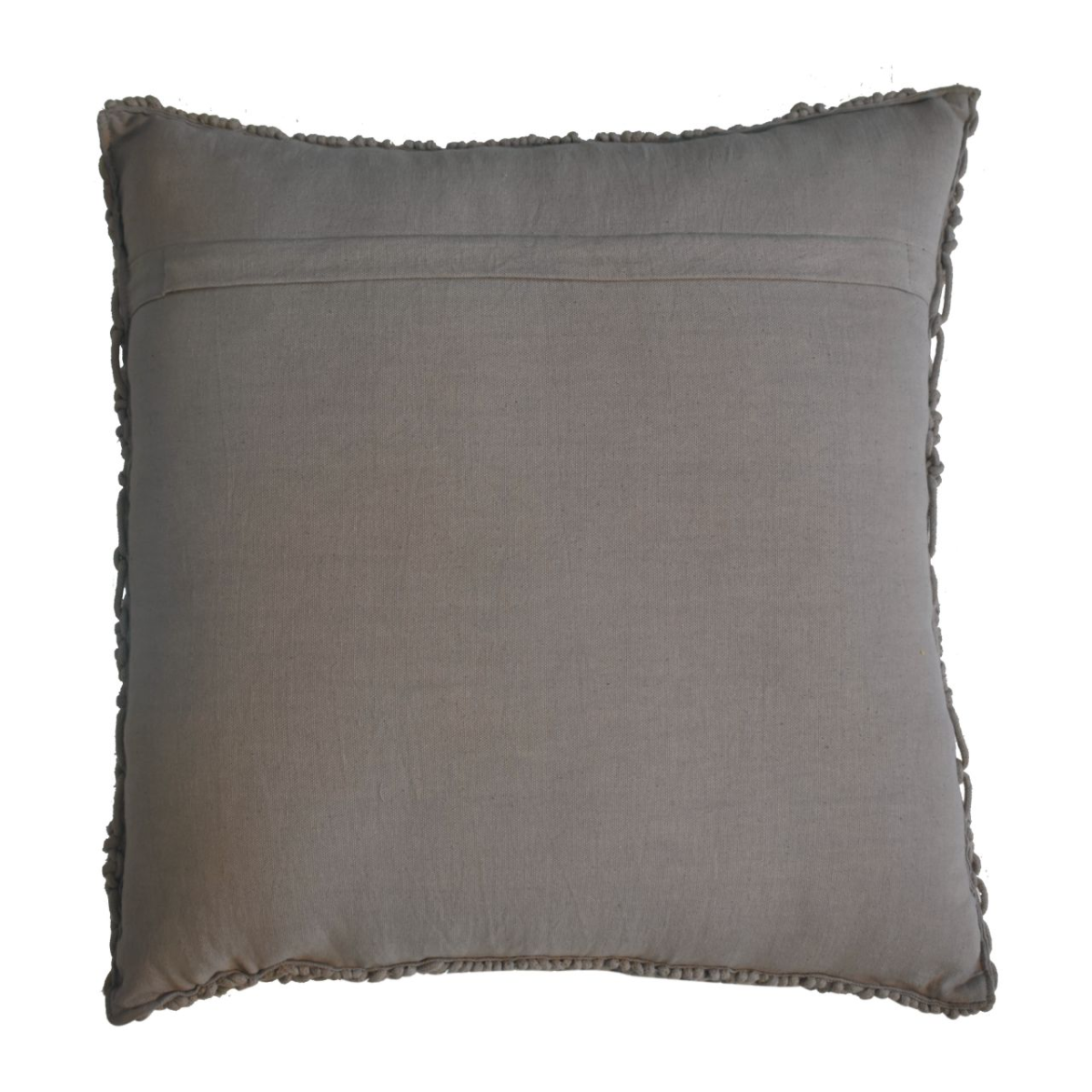 Artisan Furniture Alda Zig-Zag Cushions, Set of 2 – Plump Scatter Cushions for Sofa & Bedroom, Grey