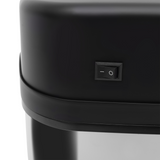 HOMCOM 20L Stainless Steel Automatic Sensor Kitchen Bin with Removable Bucket