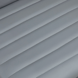 HOMCOM Armless Mid-Back Office Chair with 360° Swivel & Height Adjustment – PU Leather Desk Chair, Light Grey