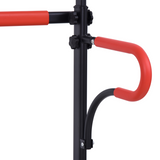 HOMCOM Power Tower with Adjustable Height, Pull Up Bar & Dip Station – Free Standing Steel Workout Station