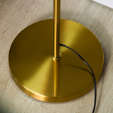 Modern 3-Light Tree Floor Lamp with Opaque Globe Shades & Foot Switch – Gold Metal Standing Lamp, 169cm