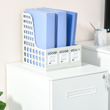 Mobile Lockable Hanging File Cabinet with Adjustable Partition and Wheels – Under-Desk Filing, White
