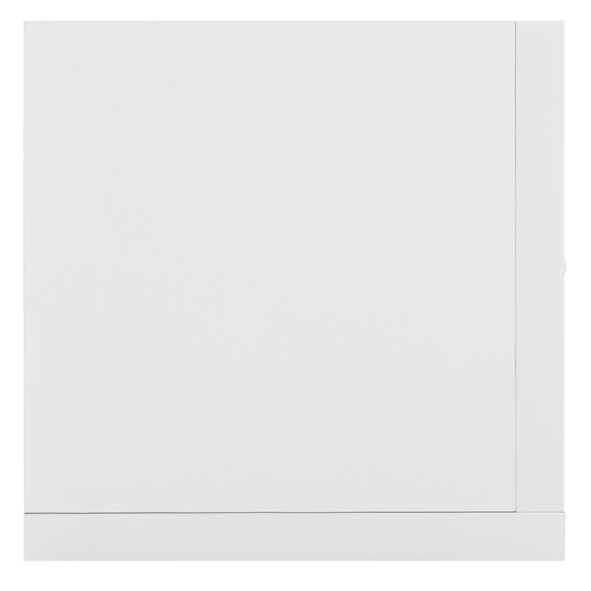 HOMCOM Wall Mounted CD Shelf with 4 Grids, Holds up to 60 CDs – Multimedia Storage Organiser, White