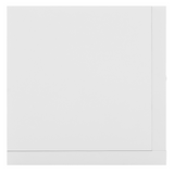HOMCOM Wall Mounted CD Shelf with 4 Grids, Holds up to 60 CDs – Multimedia Storage Organiser, White