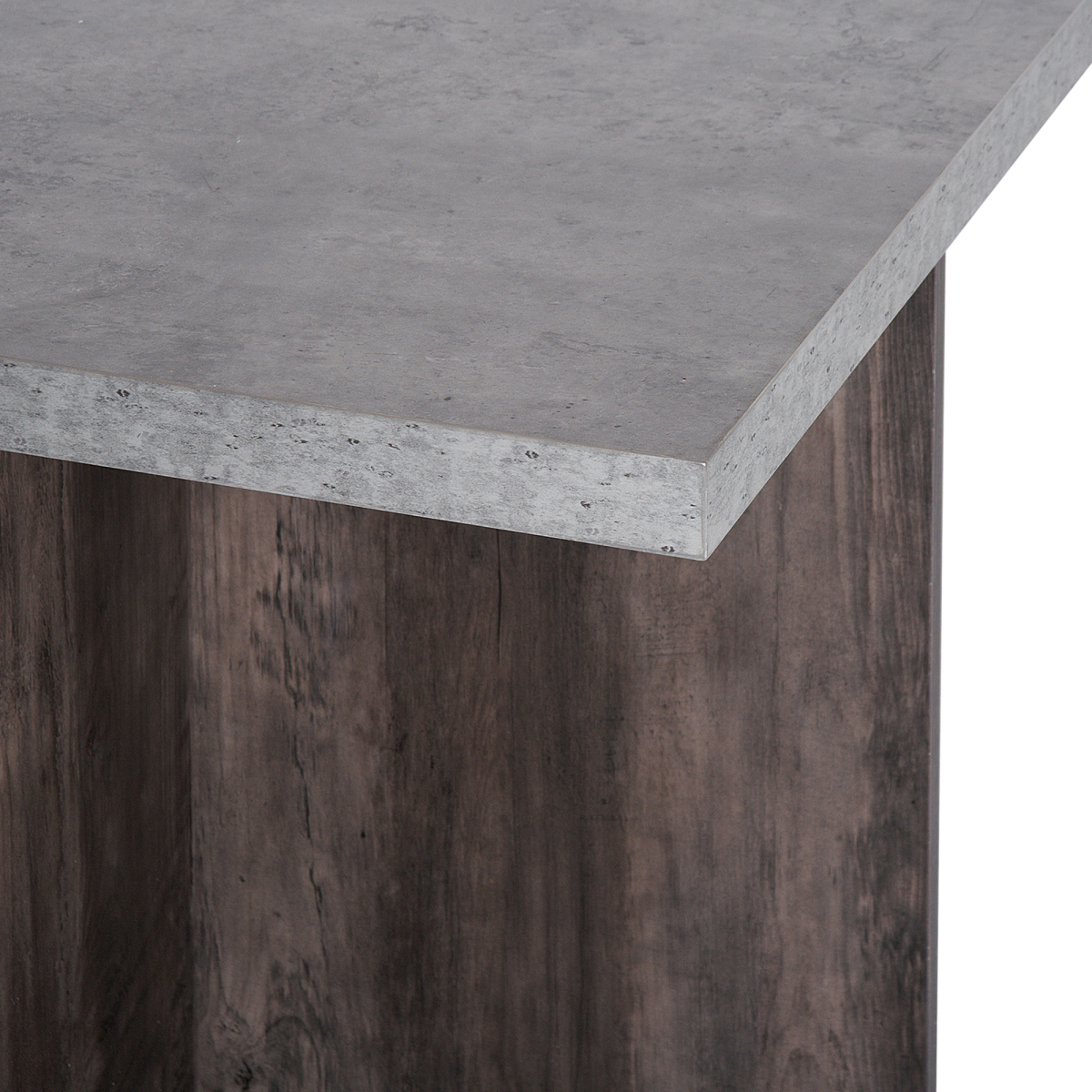 HOMCOM 5-Piece Wooden Garden Dining Set with Removable Lid Table and Four Chairs – Patio Furniture, Grey