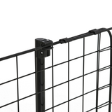 PawHut Heavy Duty Adjustable Dog Car Barrier, 91–152cm – Ventilated Wire Pet Guard for Cars & SUVs, Black