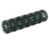 PAWHUT PVC Coated Chicken Wire Mesh Fence, 61cm x 10m – Foldable Rust-Resistant Garden and Poultry Fencing, Green
