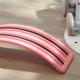 ZONEKIZ Kids Balance Board Wobble Stepping Stone with Anti-Slip Strip – Montessori Toy for Ages 3-6, Pink