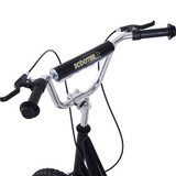 HOMCOM Teen Scooter with Adjustable Height, Dual Brakes, Big Rubber Wheels & Kickstand – Ages 5+