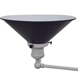 Adjustable Black & White Wall Sconce