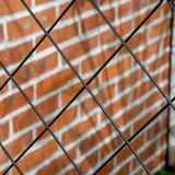 Outsunny Decorative Garden Fence Panels with Vine Pattern – Flower Bed Border Edging and Animal Barrier