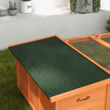 Wooden Rabbit Hutch with Run – Weather-Resistant Outdoor Small Animal House for Rabbits and Guinea Pigs