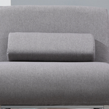 HOMCOM chair bed in a small bedroom setting