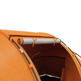 Outsunny 4–6 Person Dome Camping Tent with Mesh Windows – Family Tent for Camping, Hiking & Fishing, Orange
