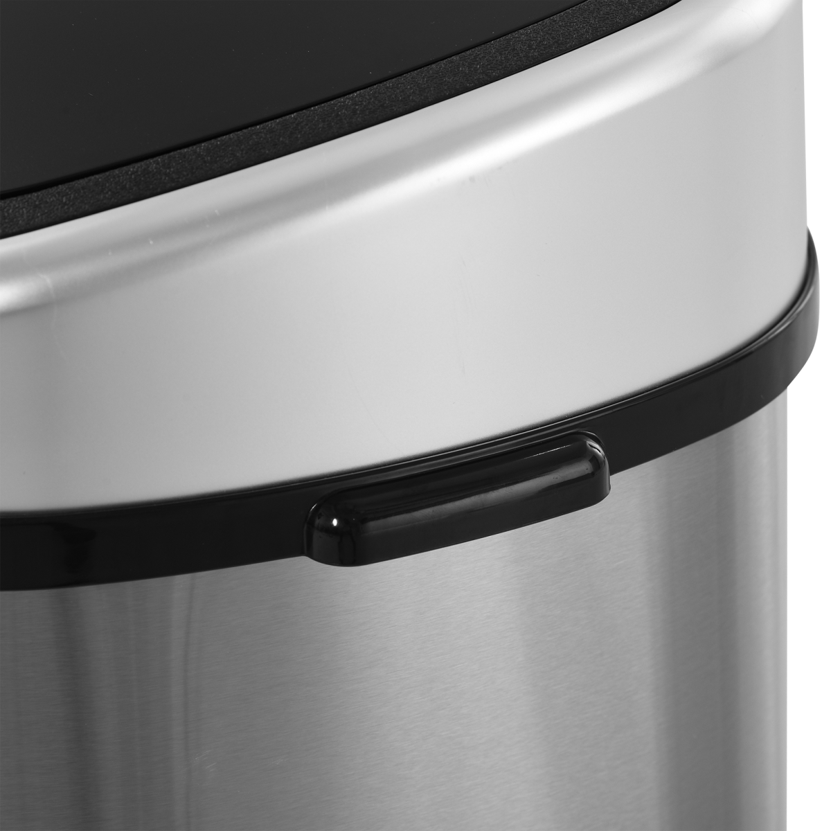 HOMCOM 58L Stainless Steel Touch-Free Sensor Bin with Mirror Finish – Hygienic Kitchen & Office Dustbin