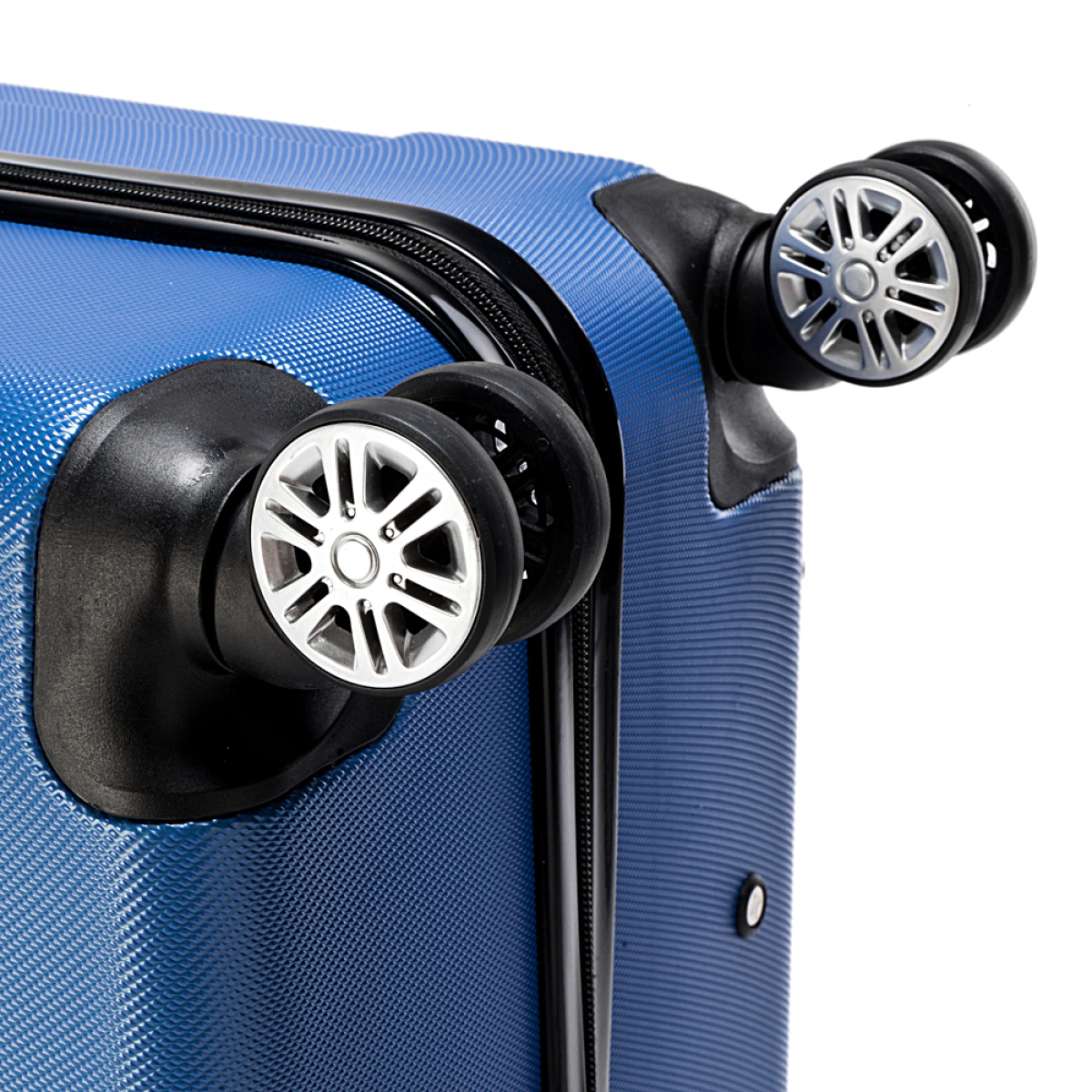 3 Piece Lightweight ABS Spinner Luggage Set with Carry-On Case – Hard Shell Travel Suitcases