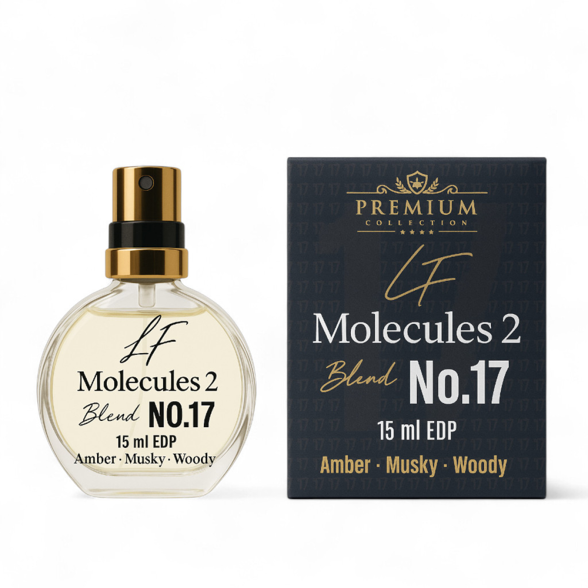 LIVFRAGRANCE Signature 15ml Oil-Based Perfume Set – 6 Luxury Blends Retail Display, 60 Pieces