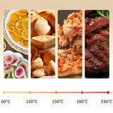 HOMCOM 7-in-1 Toaster Oven with 4-Slice Capacity, 20L, 60-Minute Timer and Air Fry – 1400W