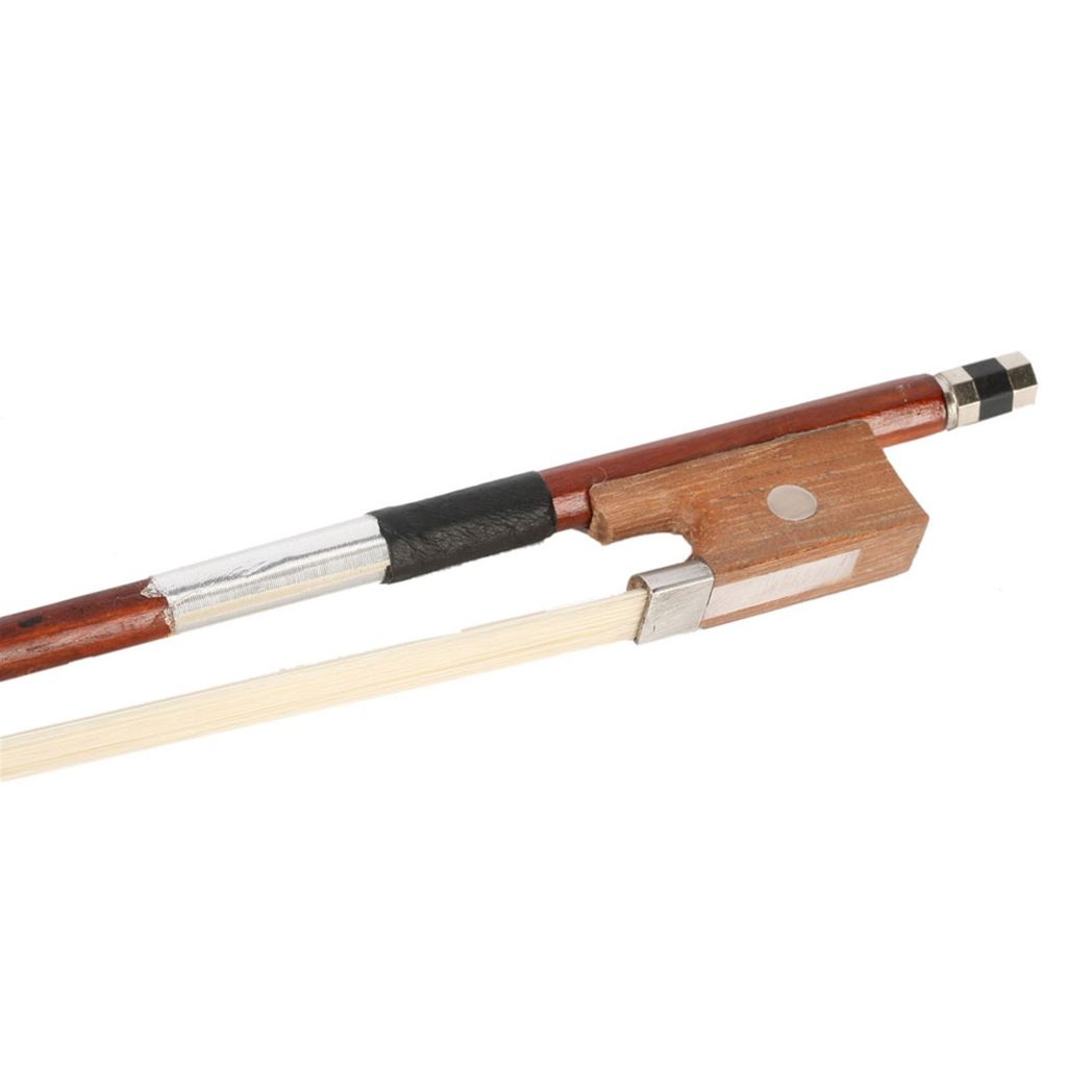 1/2 Size Acoustic Violin Set with Case, Bow & Rosin – Basswood Beginner Violin Outfit for Children, Natural